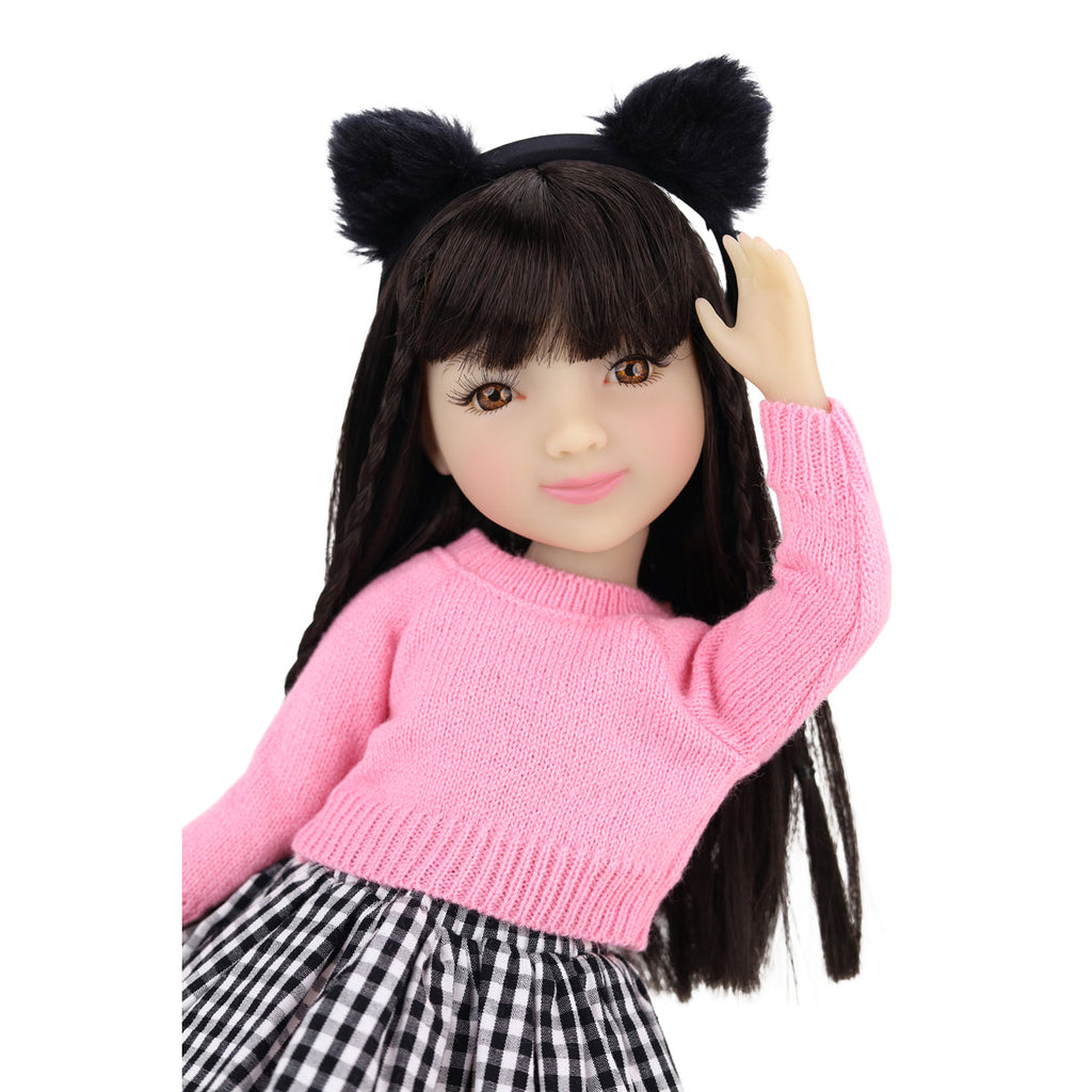  at the hop ruby red fashion friends outfit vinyl doll hi style