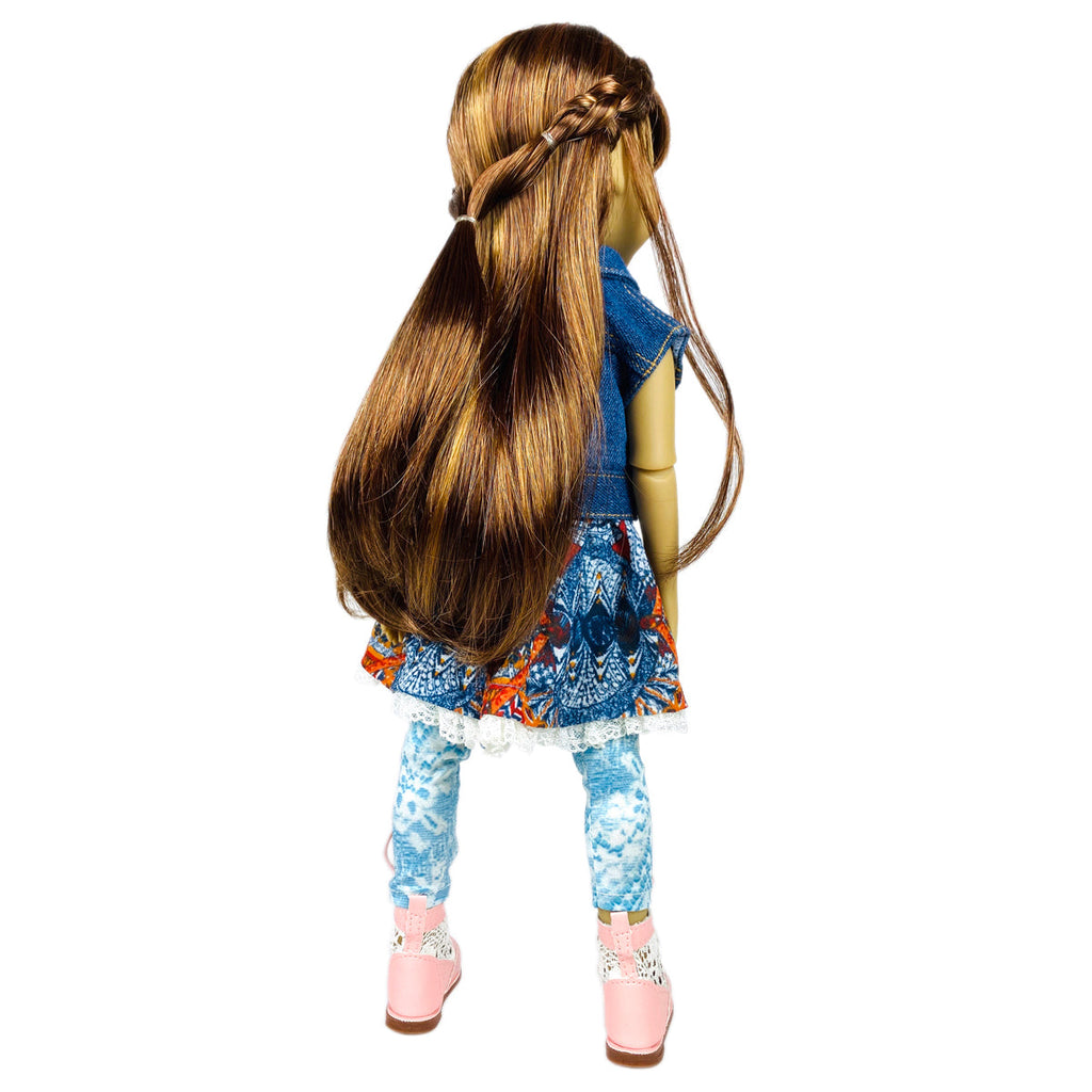  bella ruby red fashion friend doll back