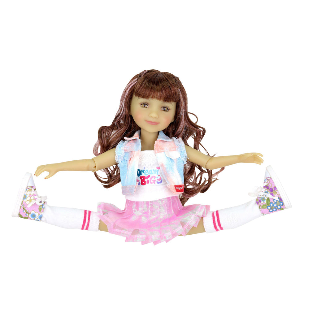  bella ruby red fashion friends doll splash of style open legs 