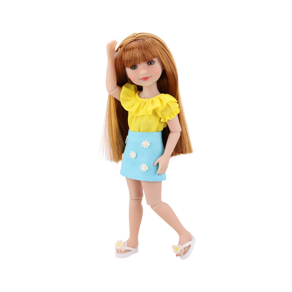  bring the sunshine ruby red fashion friends outfit vinyl doll hi style