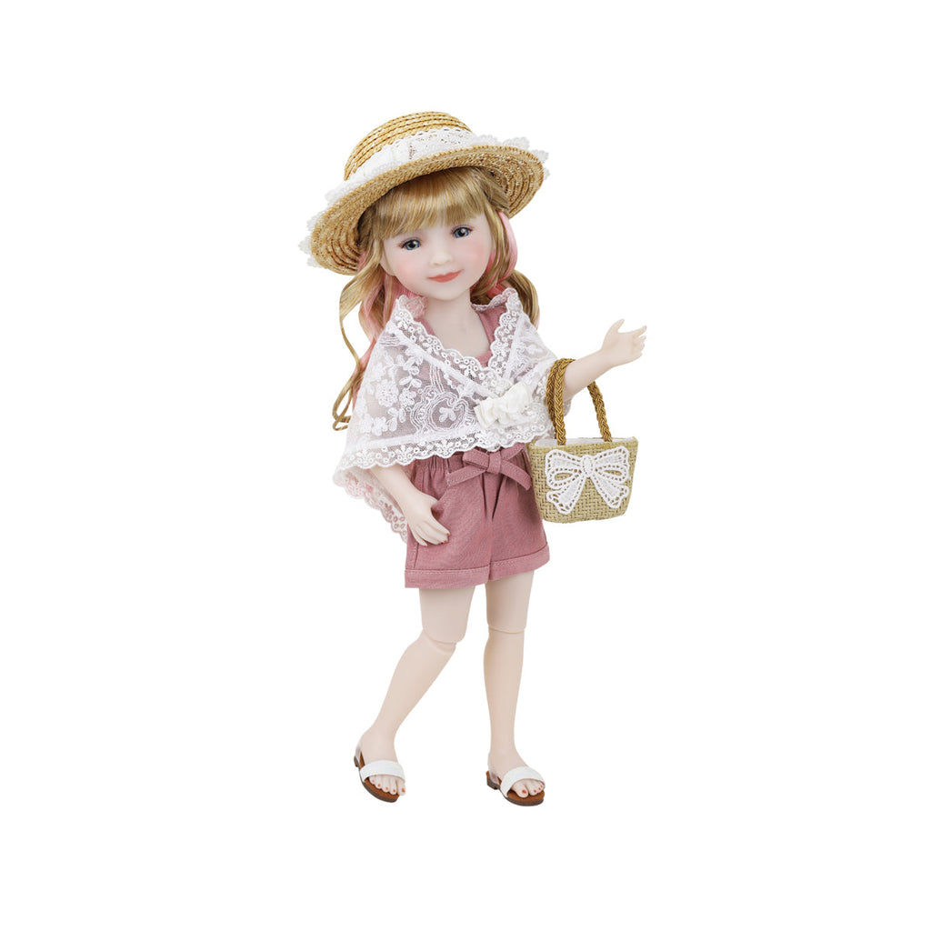  country cutie ruby red fashion friends outfit vinyl doll front