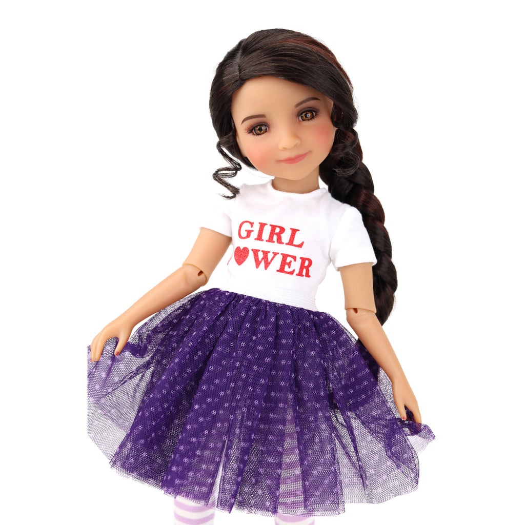  freida ruby red fashion friends doll without jacket 