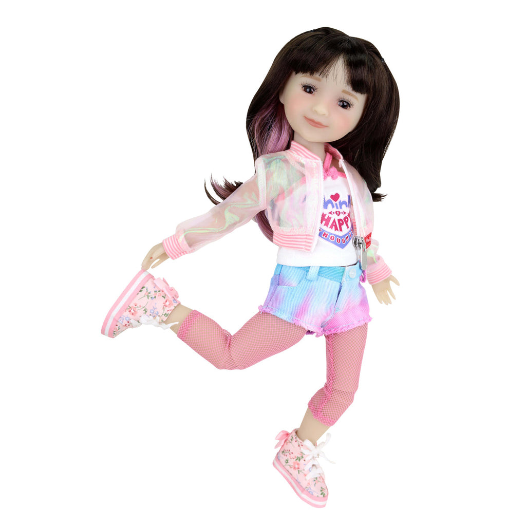  hanna ruby red fashion friends doll splash of style bend leg 