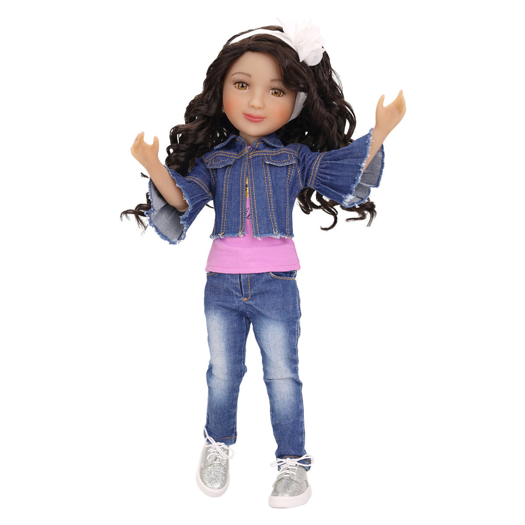  kayla ruby red fashion friends doll dancing style