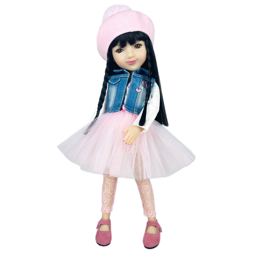  lila ruby red fashion friends doll front 